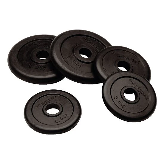 Sport-Thieme Hantelscheiben-Set "Gummi" 4 Sport-Thieme Hantelscheiben-Set "Gummi" – Bild 2